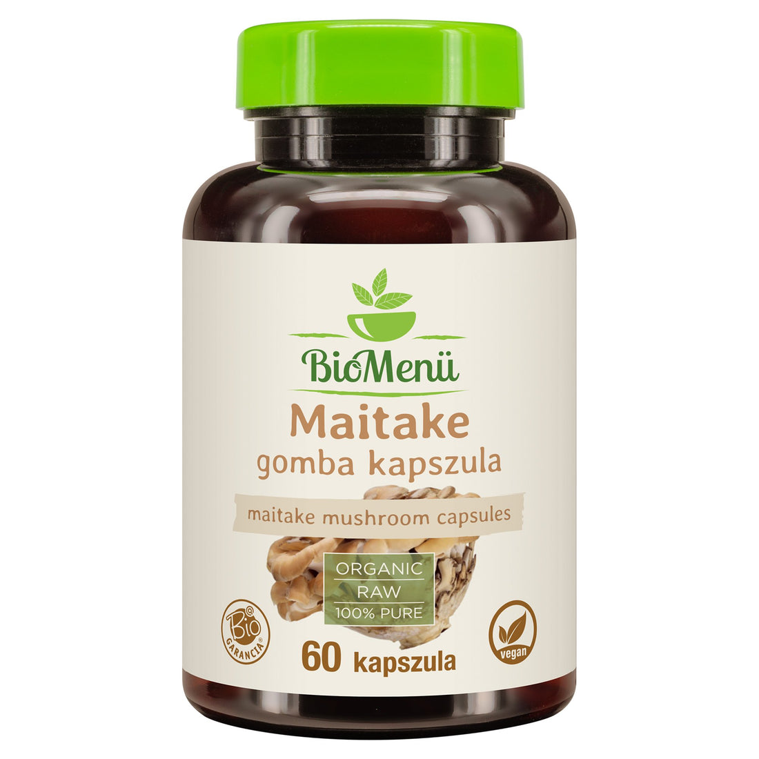 BioMenü organické huby maitake 60 kapsúl - 96563
