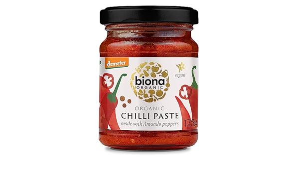 Biona organická pálivá chilli pasta 125 g - 96351