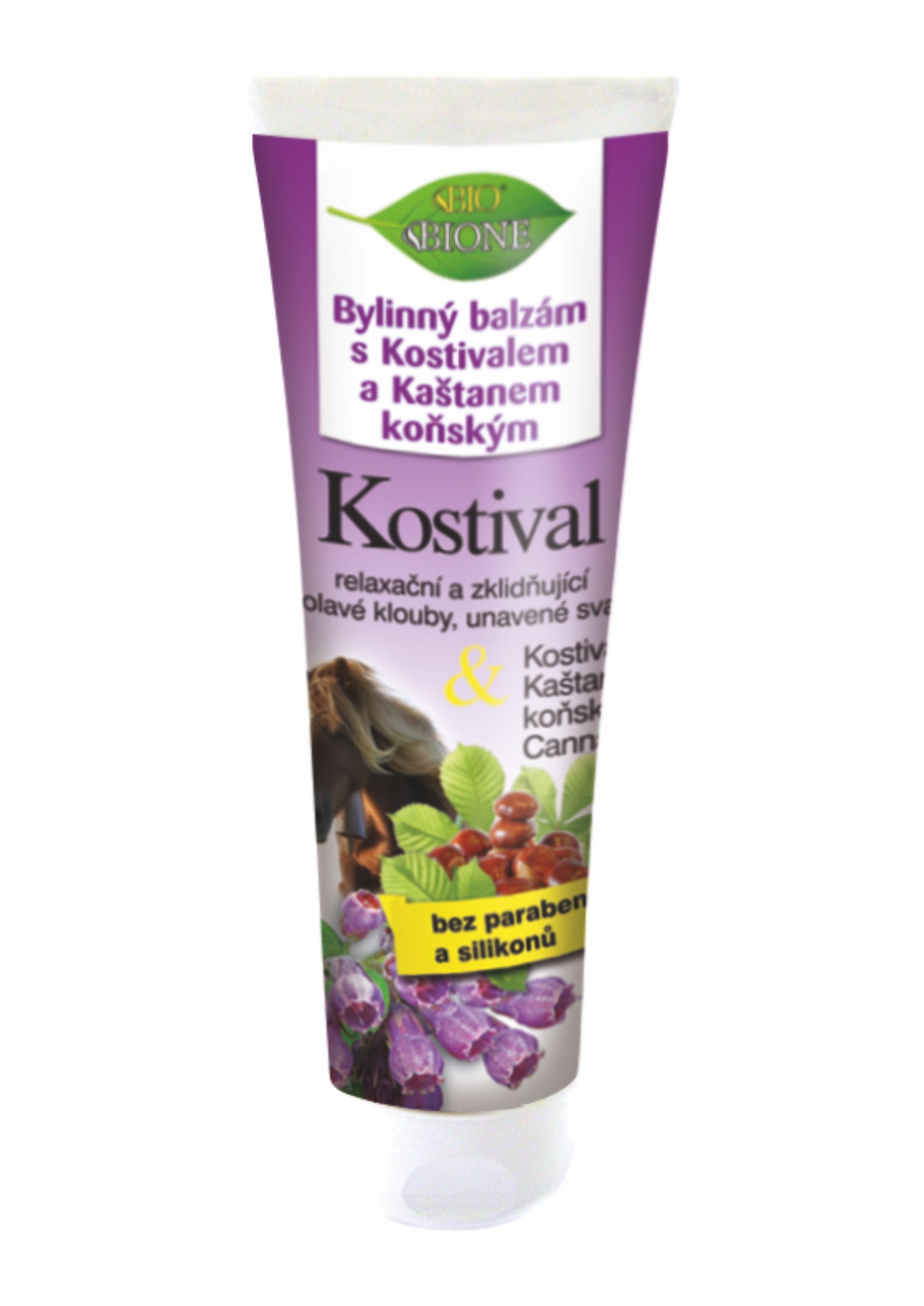 Bione Bylinný balzam s extraktom z pagaštanu konského a kostihoja lekárskeho 300 ml - 84746