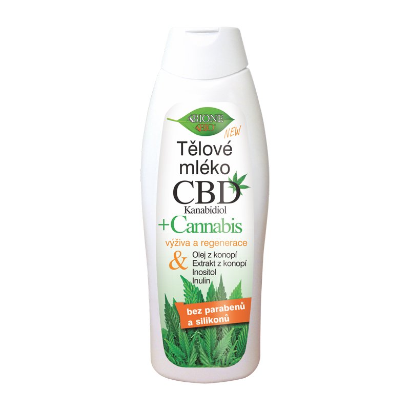 Bione cbd cannabis telové mlieko 500 ml - 90141