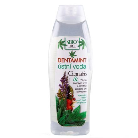 Bione cannabis dentamint konopná ústna voda 500 ml - 57841