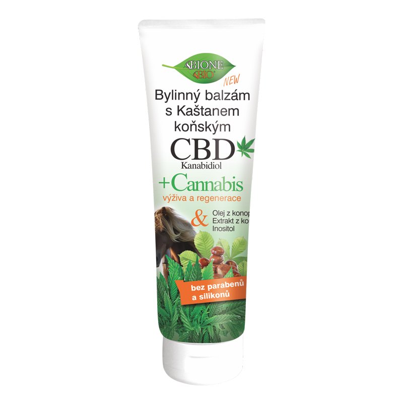 Bione cbd konopný bylinný balzam s extraktom z pagaštanu konského 300 ml - 90143