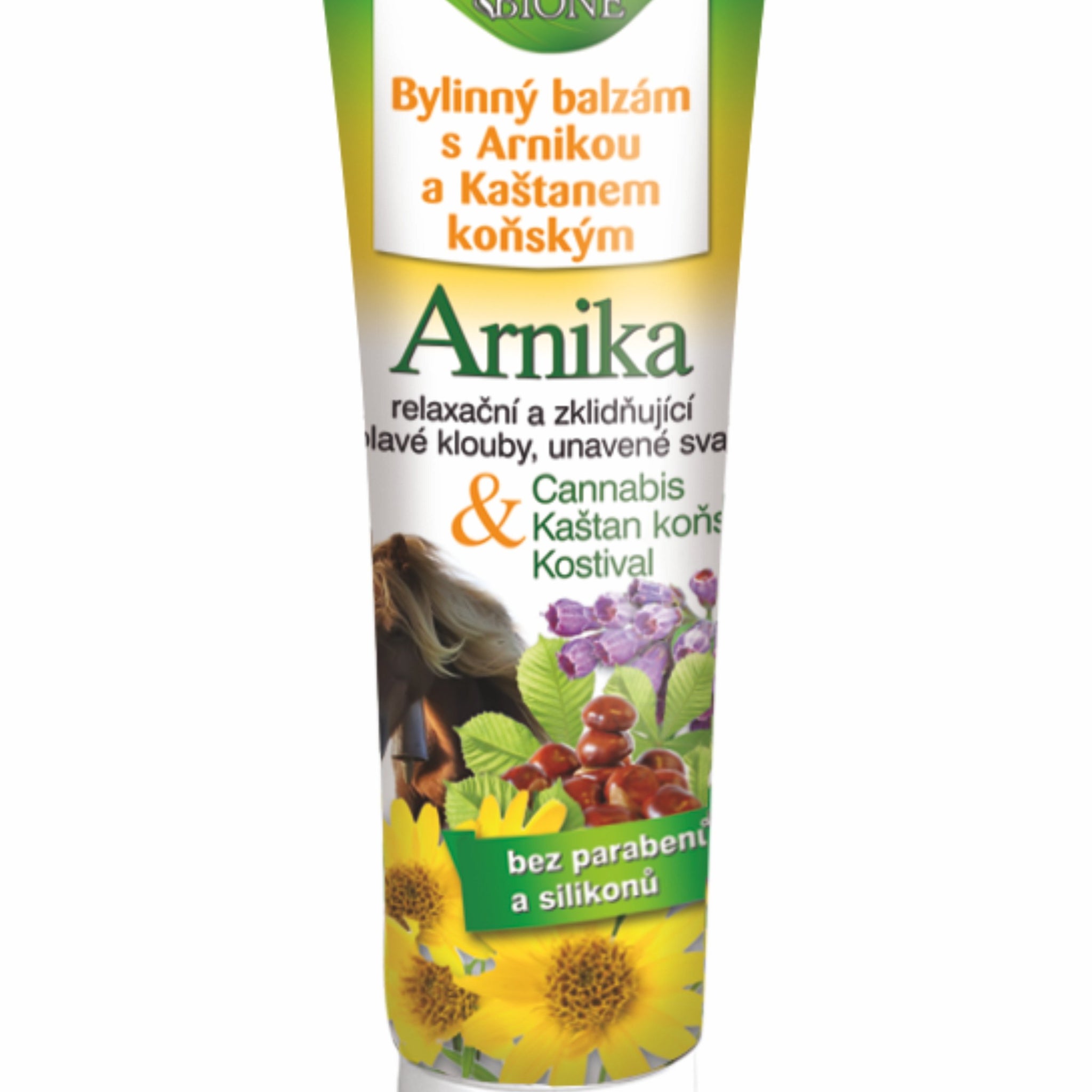 Bione bylinný balzam s extraktom z konope a arniky 300 ml - 84747