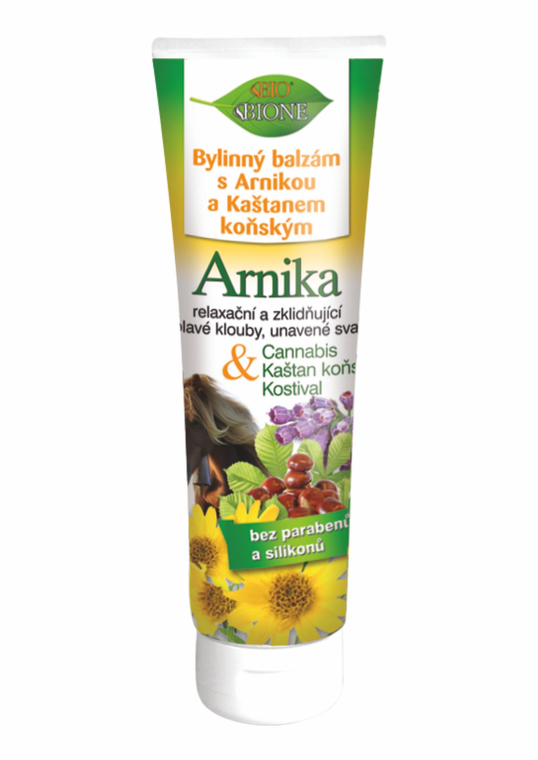 Bione bylinný balzam s extraktom z konope a arniky 300 ml - 84747