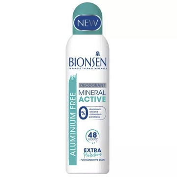 Bionsen deo spray mineral active pre citlivú pokožku bez hliníka 150 ml - 93036