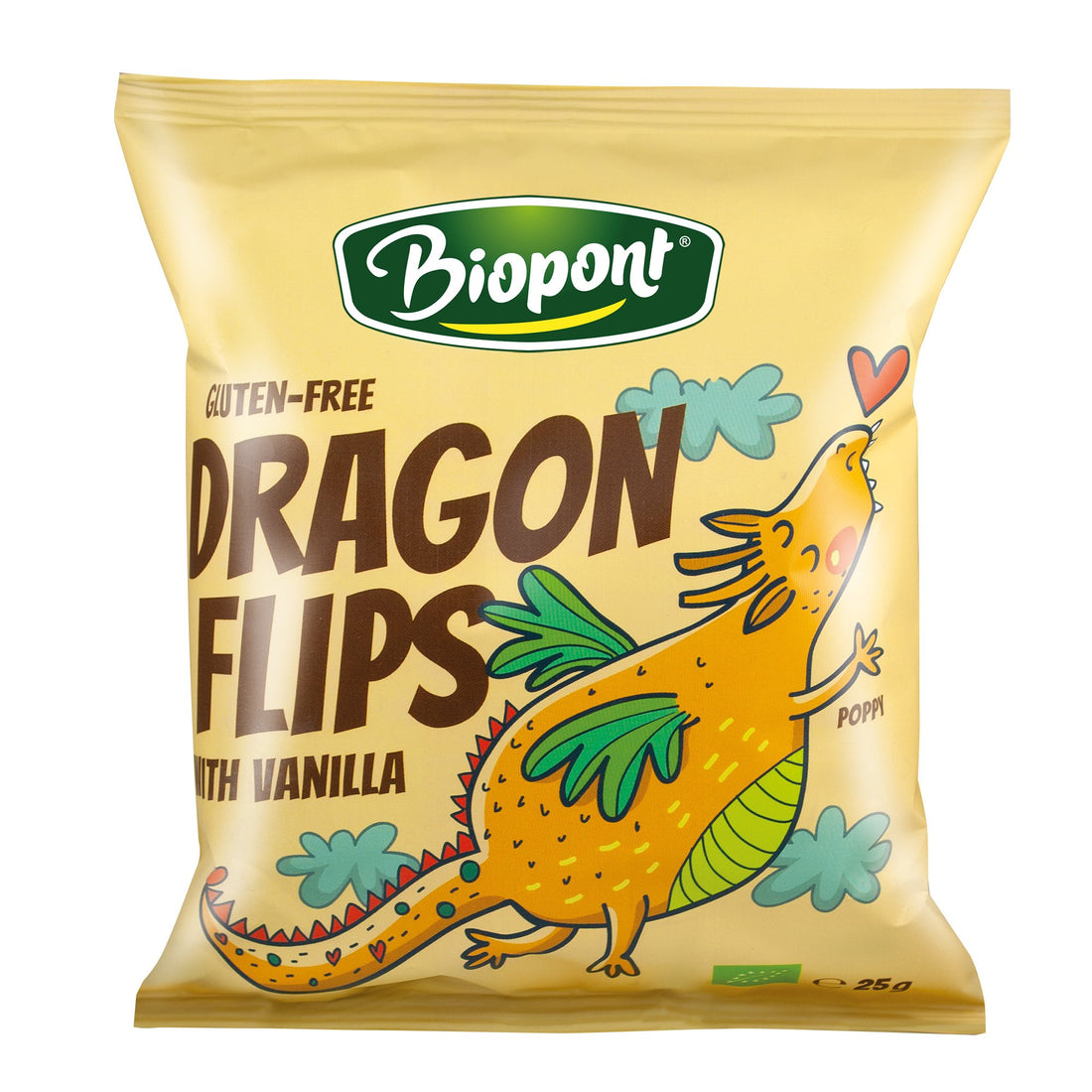 Biopont organický kukuričný snack  s pravou vanilkou 25 g - 92949