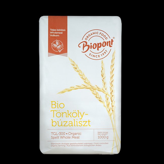 Biopont organická celozrnná špaldová múka tgl-200 1000 g - 14853