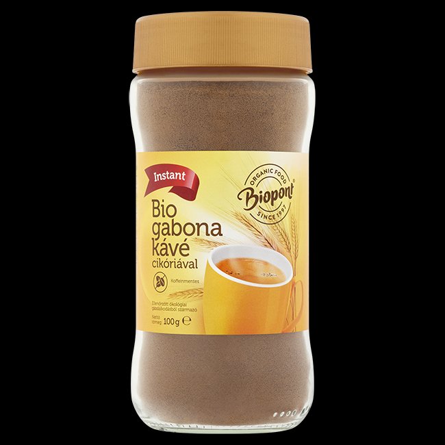Biopont organická instantná cereálna kávová zmes v skle 100 g - 43941