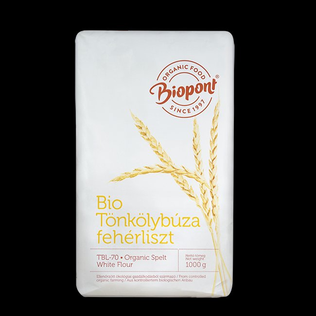 Biopont bio špaldová biela múka tbl80 1000 g - 14852