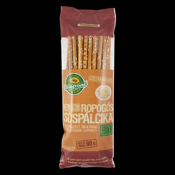 Biopont organické xl dlhé chrumkavé slané tyčinky so sezamom 90 g - 34157