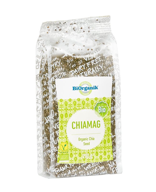 Biorganik organické chia semienka čierne 200 g - 33891
