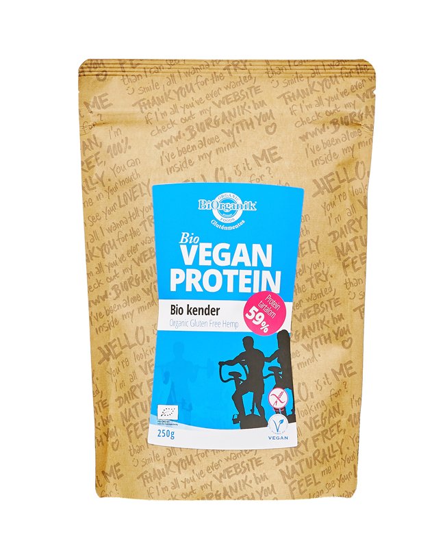 Biorganik organický proteín z konopných semienok s 58 % bielkovín 250 g - 52558