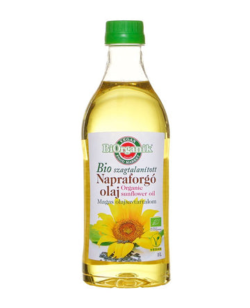 Biorganik organický slnečnicový olej - dezodorizovaný 1000 ml - 51657