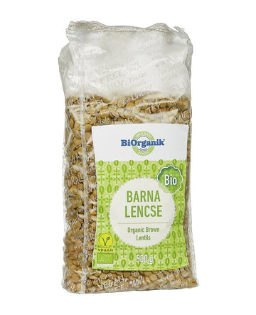 Biorganik bio hnedá šošovica 500 g - 21814