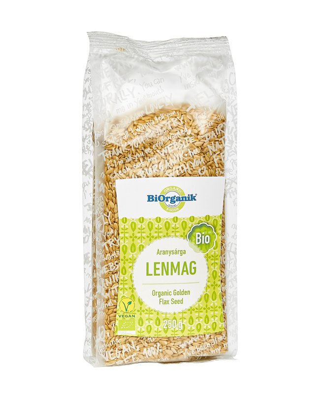 Biorganik organické zlaté ľanové semienko 250 g - 44232