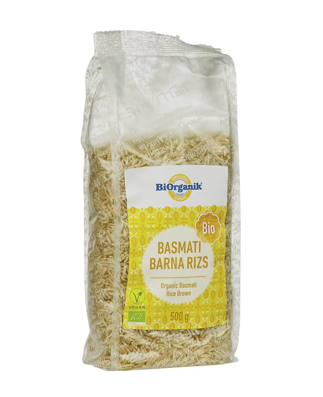 Biorganik bio basmati hnedá ryža 500 g - 21818
