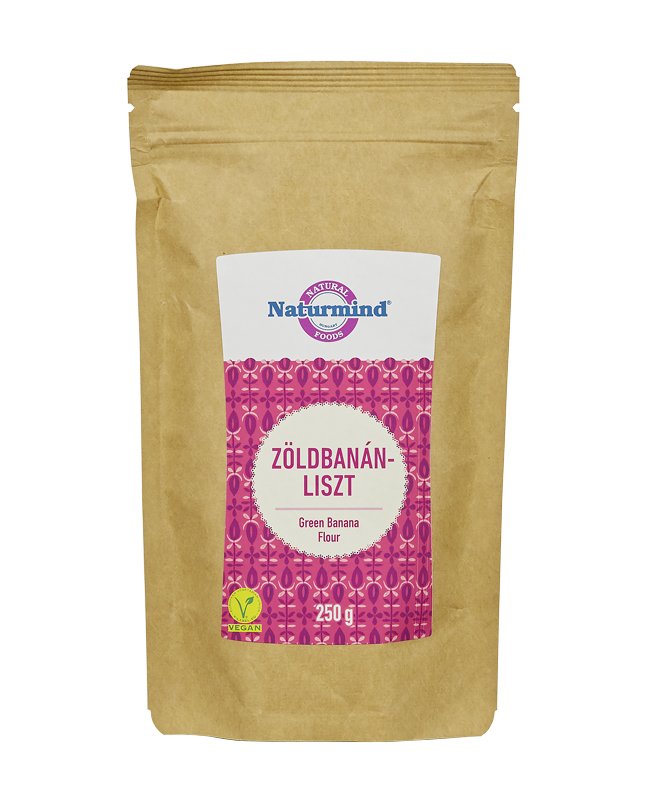 Naturmind zelená banánová múka 250 g - 43379