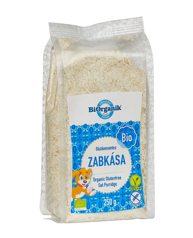 Biorganik Bio bezlepková ovsená instantná kaša  250 g - 53806