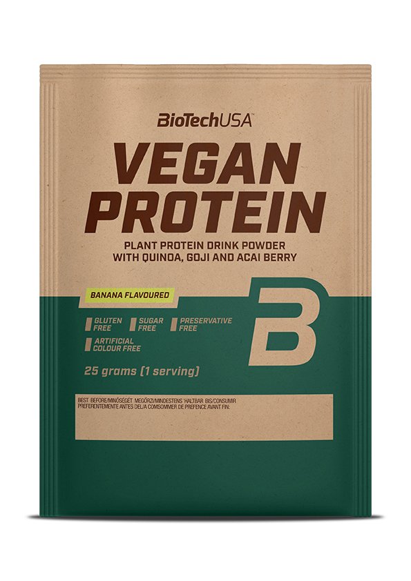 Biotech veganský proteín s príchuťou banánu 25 g - 87164