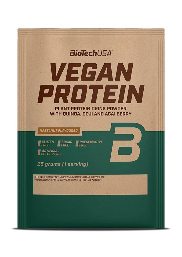 Biotech veganský proteínový nápoj s príchuťou arašidov 25 g - 87168