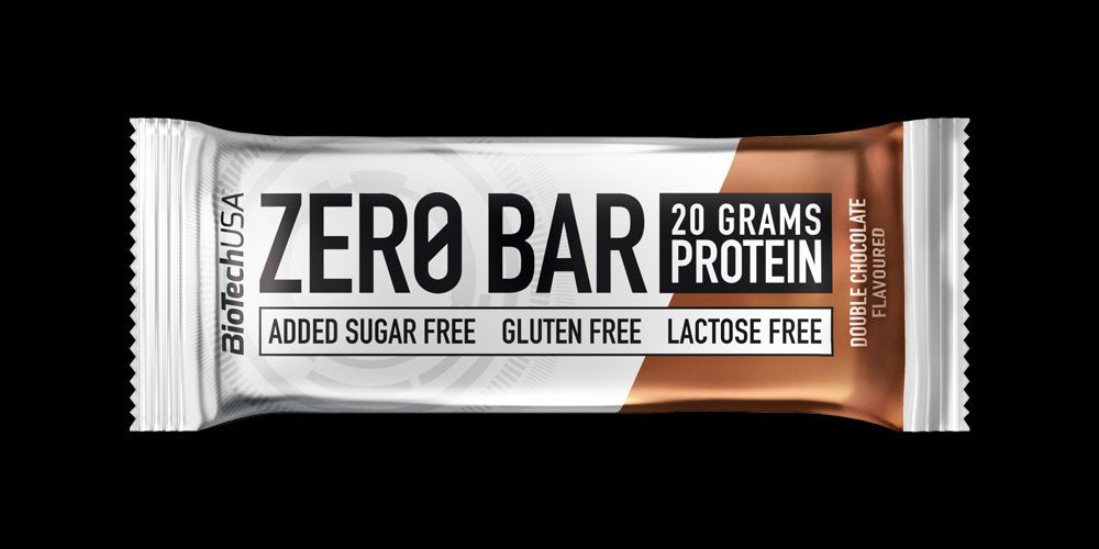 BiotechUSA Zero Bar Proteínová tyčinka dvojitá čokoláda 50 g - 50518