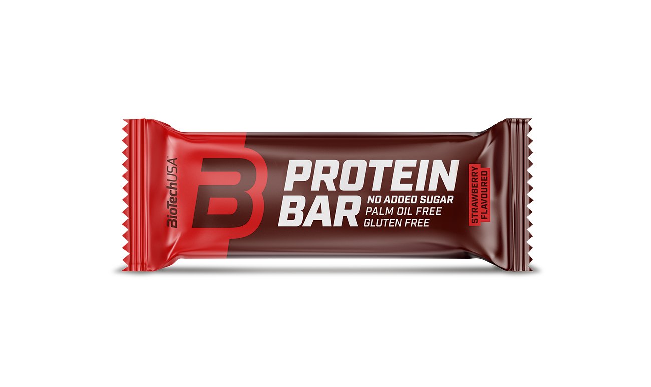 Biotech proteínová tyčinka jahoda 70 g - 87155