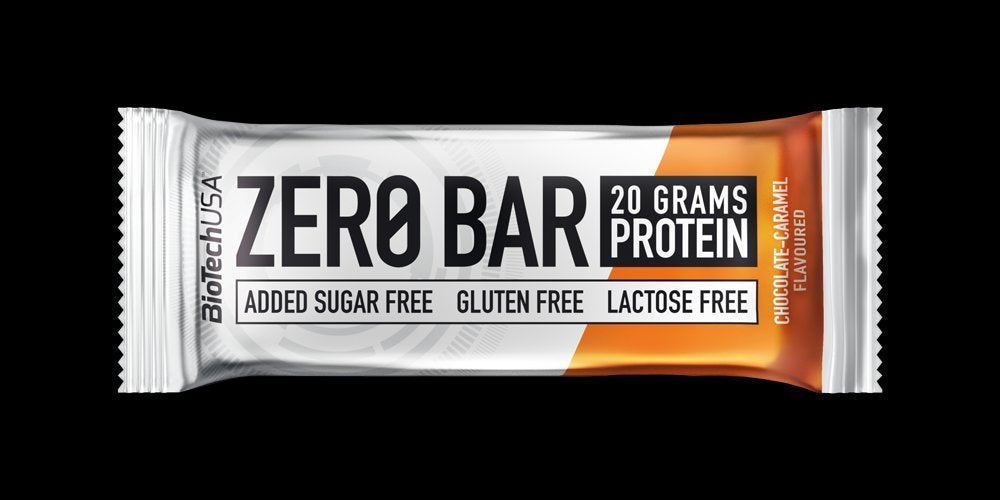 BiotechUSA Zero Bar Proteínová tyčinka čokoláda karamel, 50 g - 53037