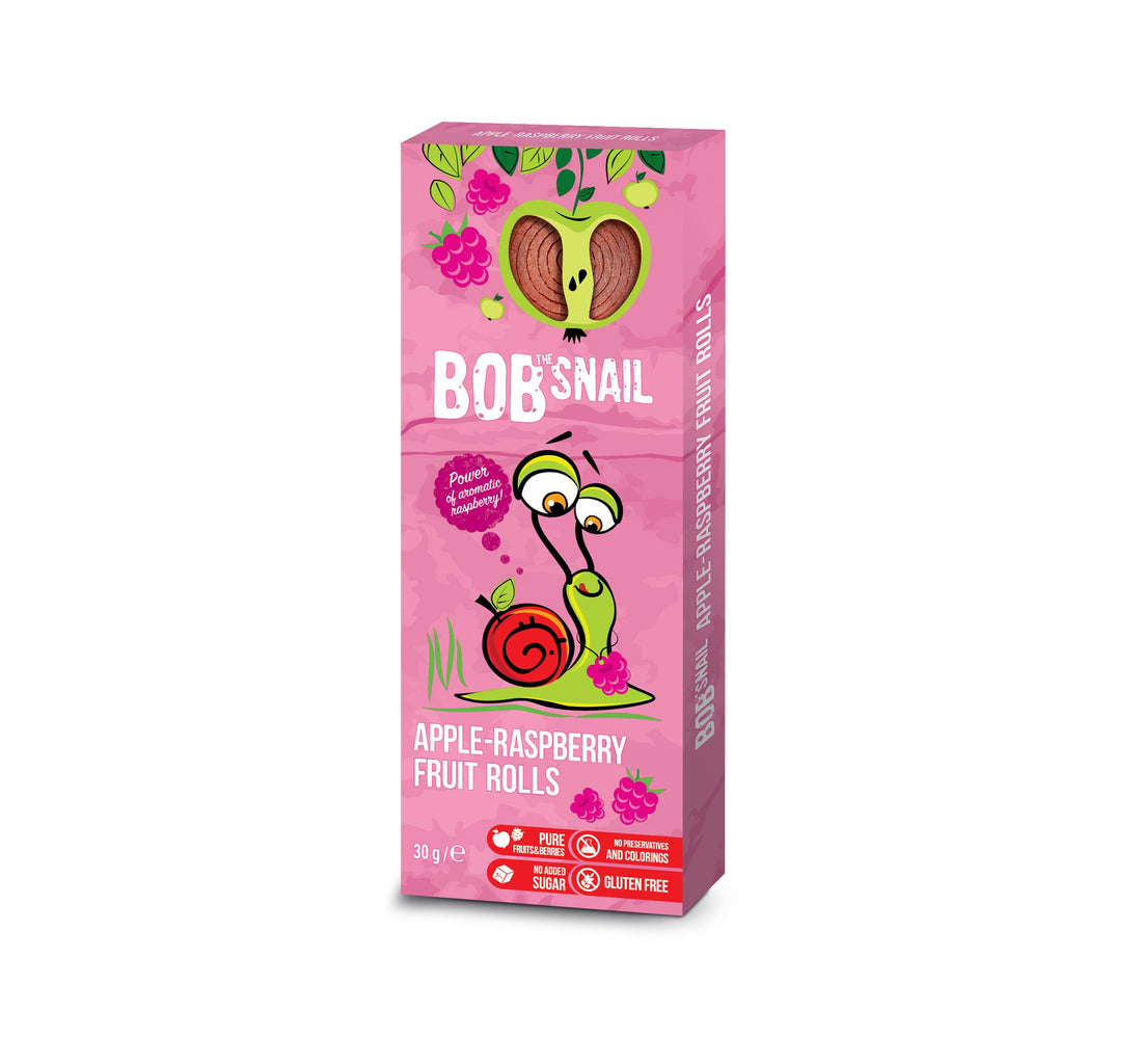 Bob Snail ovocné rolky, jablko-malina 30 g - 88357