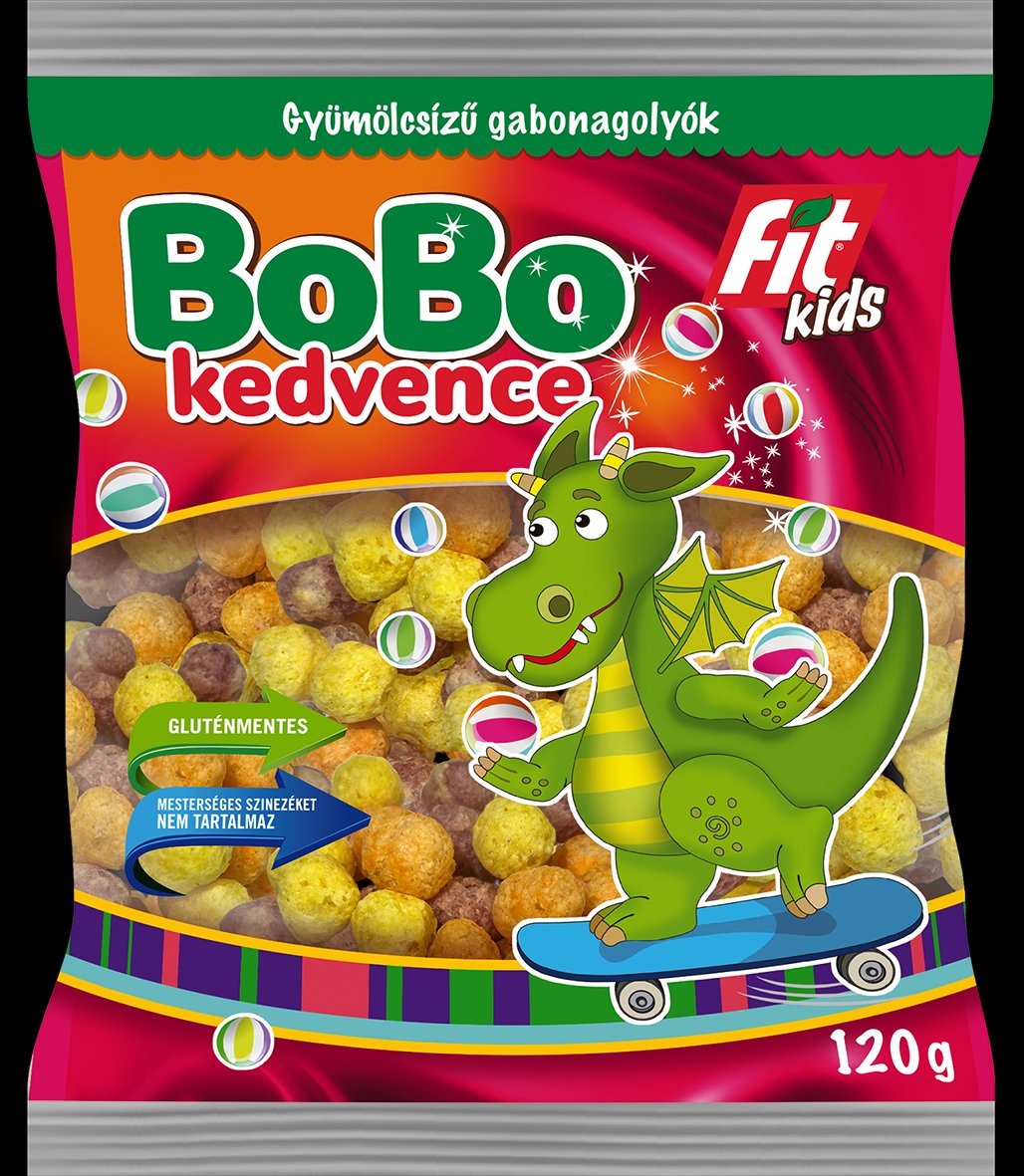 Bobo cereálne guľôčky s ovocnou príchuťou 120 g - 52706