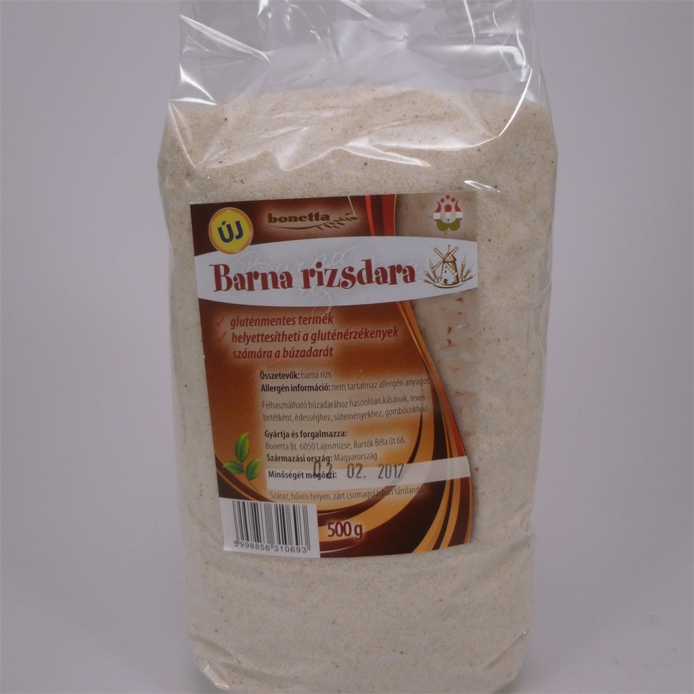 Bonetta múka z hnedej ryže 500 g - 46359