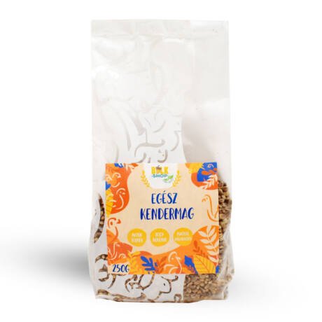 BULK SHOP Konopné semienko celé 250 g - 90877