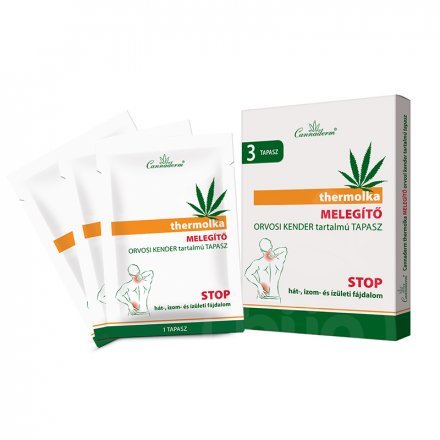 Cannaderm thermolka vyhrievacia náplasť 3 kusy - 58315