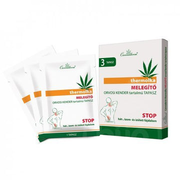 Cannaderm thermolka vyhrievacia náplasť 3 kusy - 58315