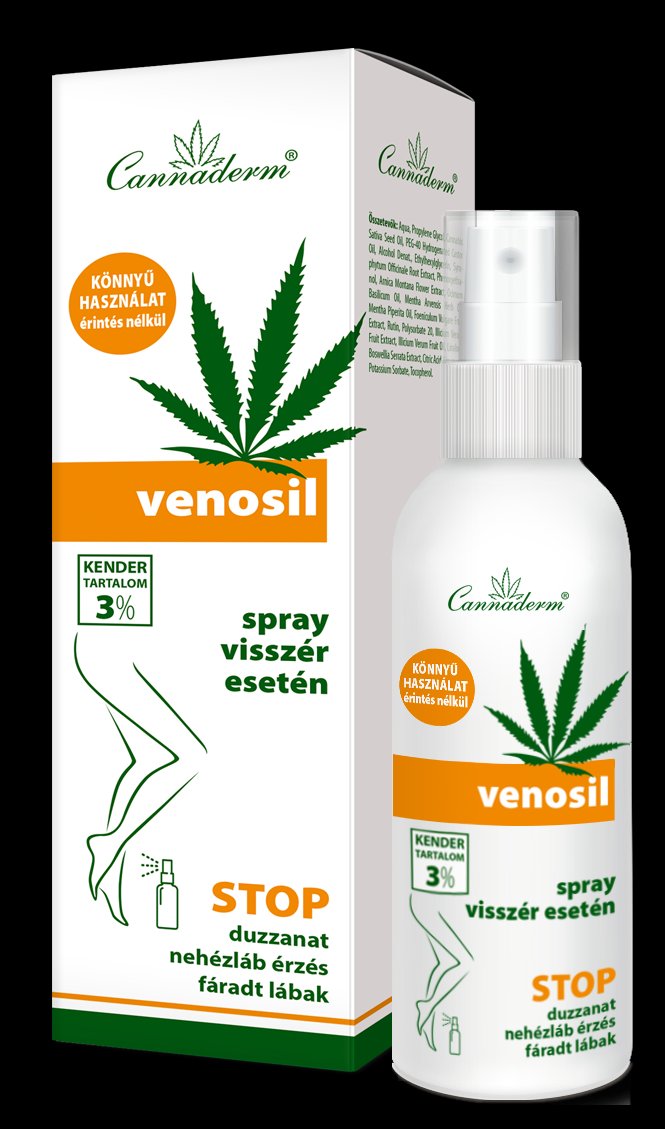 Cannaderm venosil sprej na kŕčové žily 150 ml - 90113