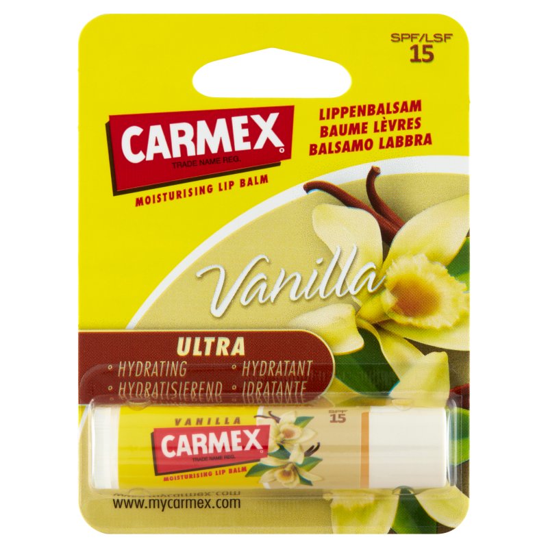 Carmex balzam na pery s vanilkou 4 g - 92757