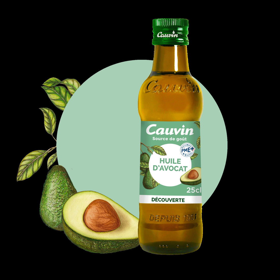 Cauvin avokádový olej 250 ml - 52678