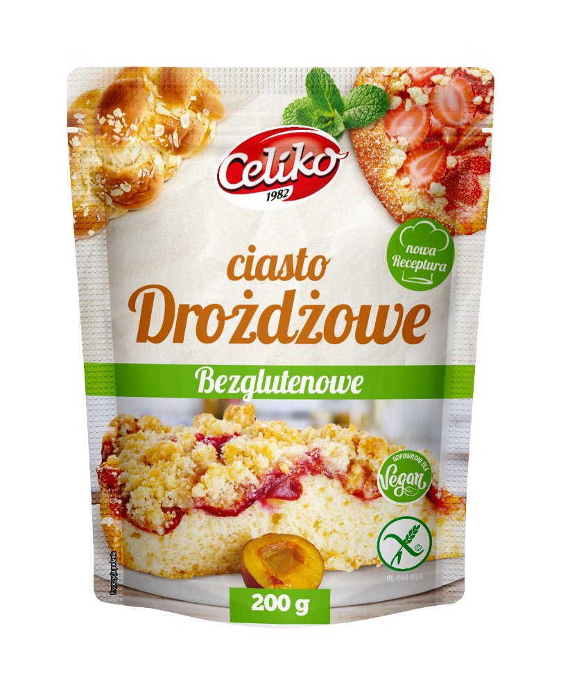 Celiko zmes múky na kysnuté cesto 200 g - 92625
