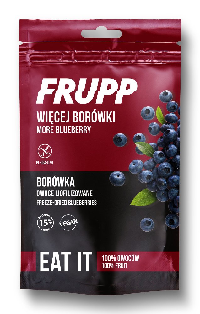 Frupp lyofilizované čučoriedky 15 g - 58710