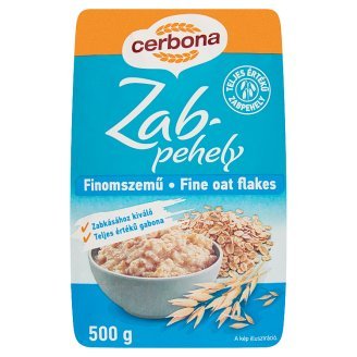 Cerbona jemnozrnné ovsené vločky 500 g - 54553