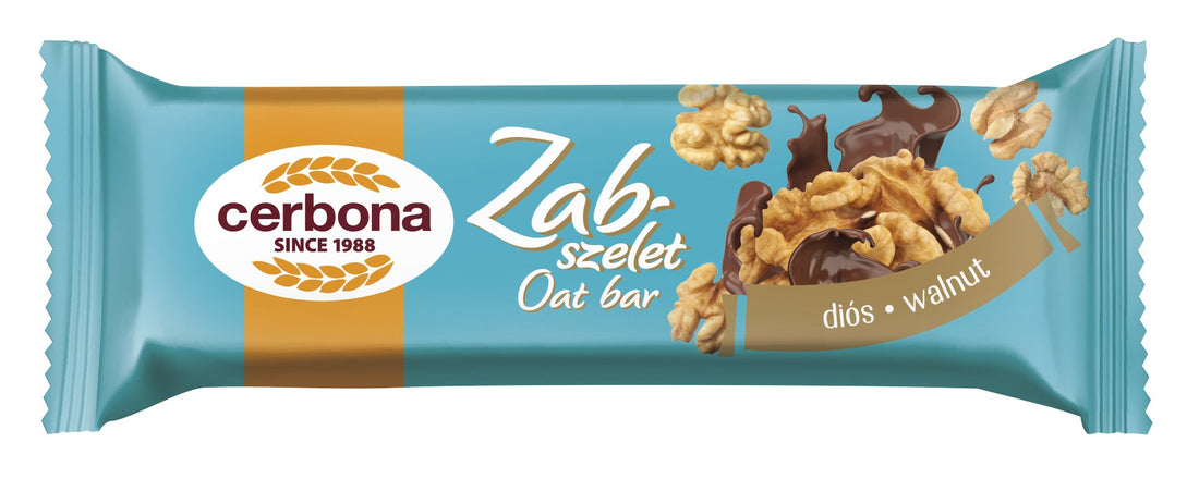Cerbona Ovsená tyčinka orechová 40 g - 94344