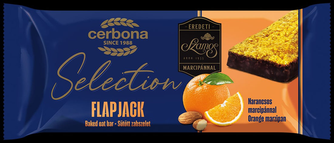 Cerbona ovsená tyčinka pomaranč-marcipán 40 g - 94347