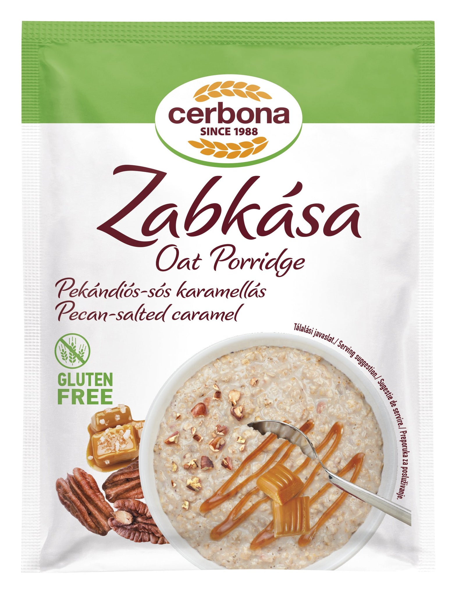 Cerbona bezlepková orechovo-slaná karamelová kaša 50 g - 94342