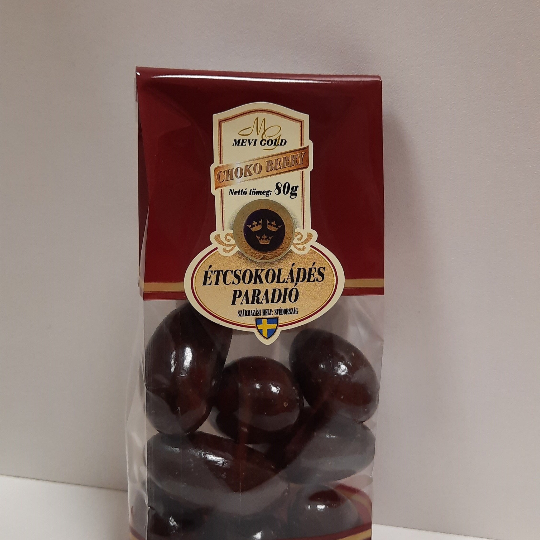 Čoko bobule horká čokoláda raj 80 g - 85417