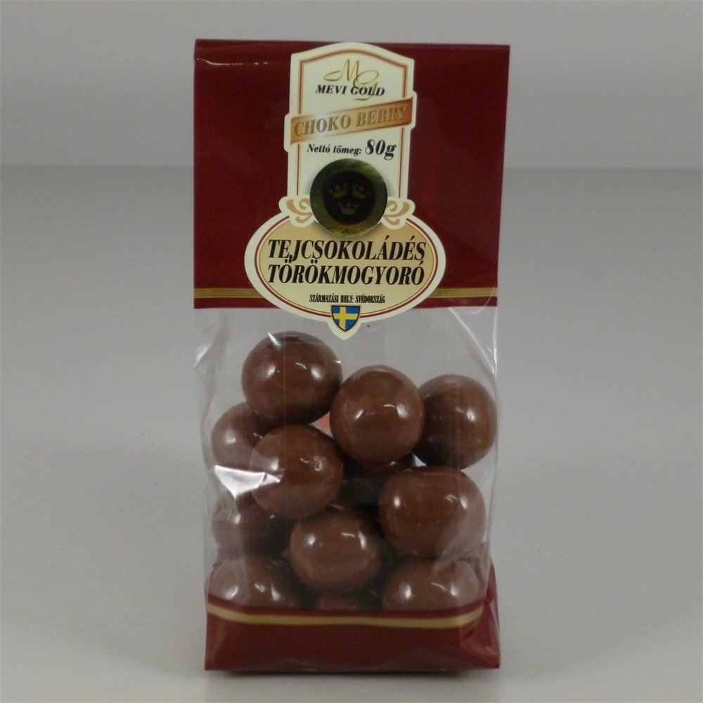 Čoko bobule mliečna čokoláda lieskový oriešok 80 g - 22664
