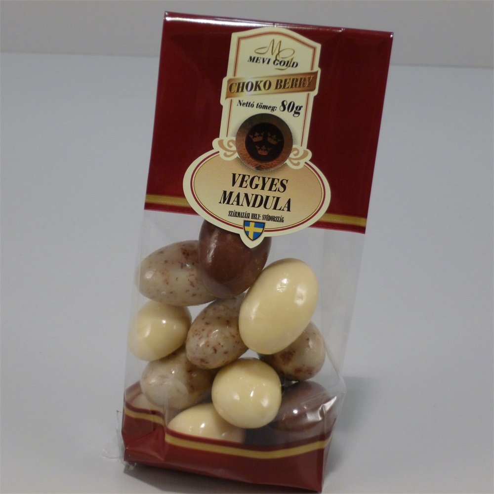 Čoko bobule zmiešané mandle 80 g - 22675