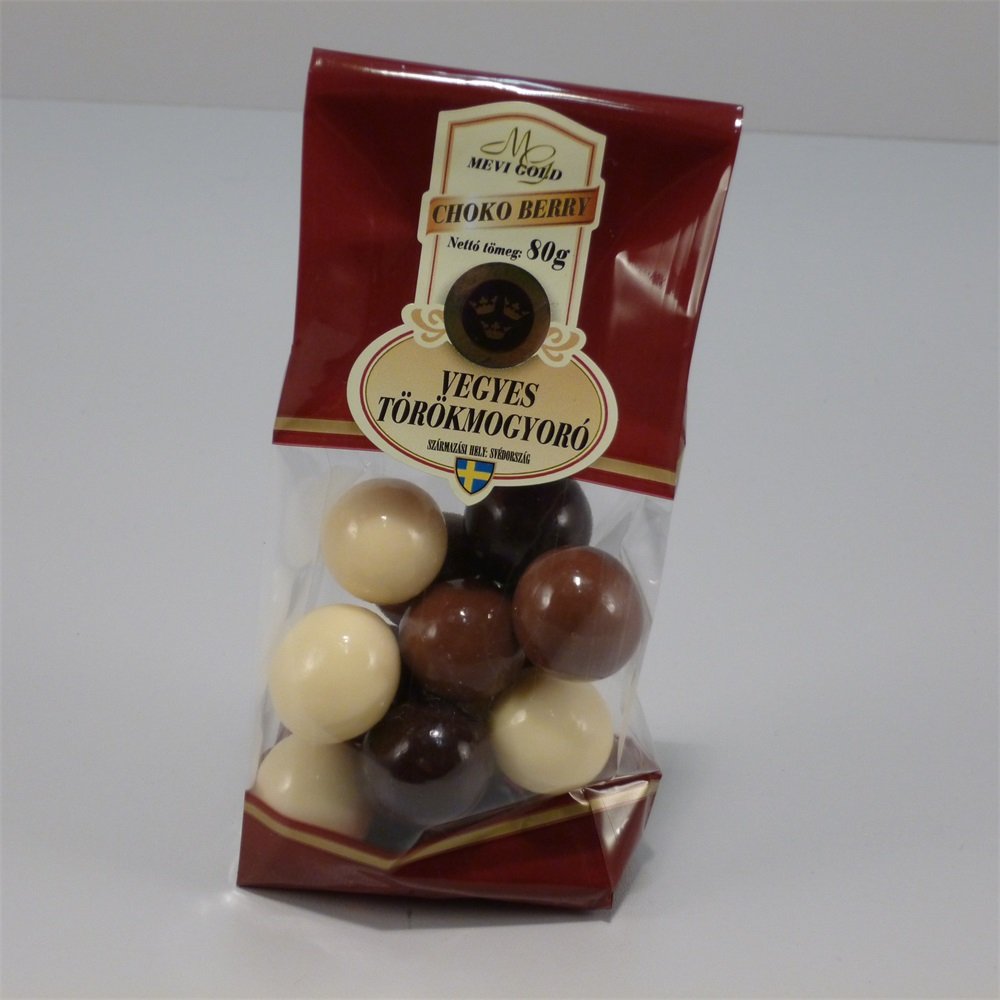 Čoko bobuľové zmiešané lieskové oriešky 80 g - 22694
