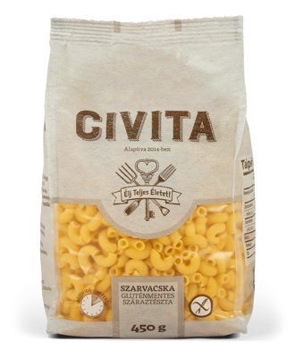 Civita kukuričné suché cestoviny kolienka 450 g - 43757