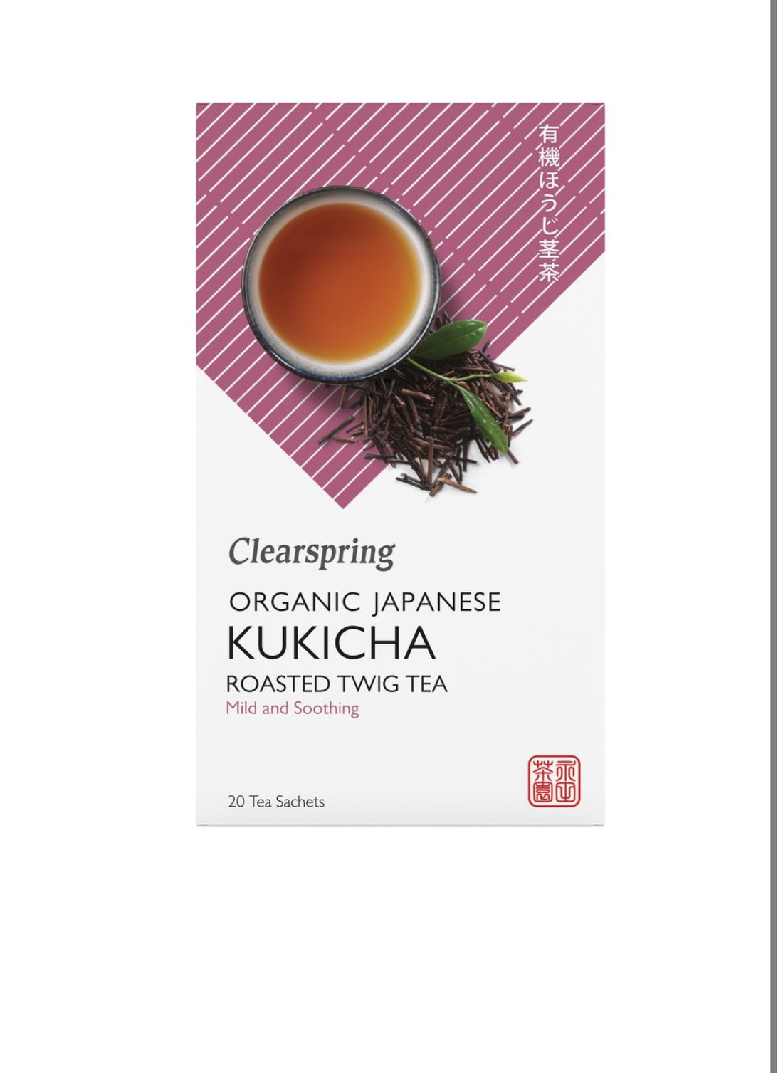Clearspring organický japonský čaj KUKICHA20x1,8 g 36 g - 85970