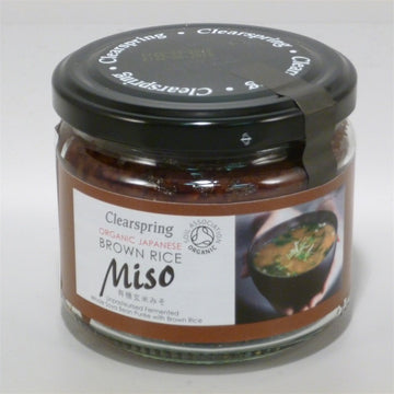 Clearspring organické miso z hnedej ryže v pohári 300 g - 22758
