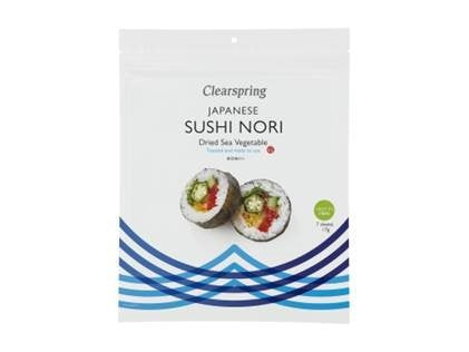 Clearspring nori-shusi pečené 7 kusov - 22772